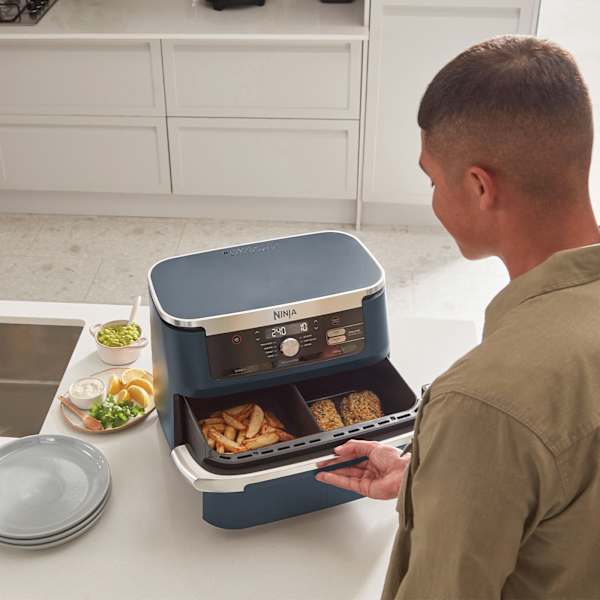 Ninja Foodi FlexDrawer Airfryer 10,4 liter Marineblauw AF500EUCYD
