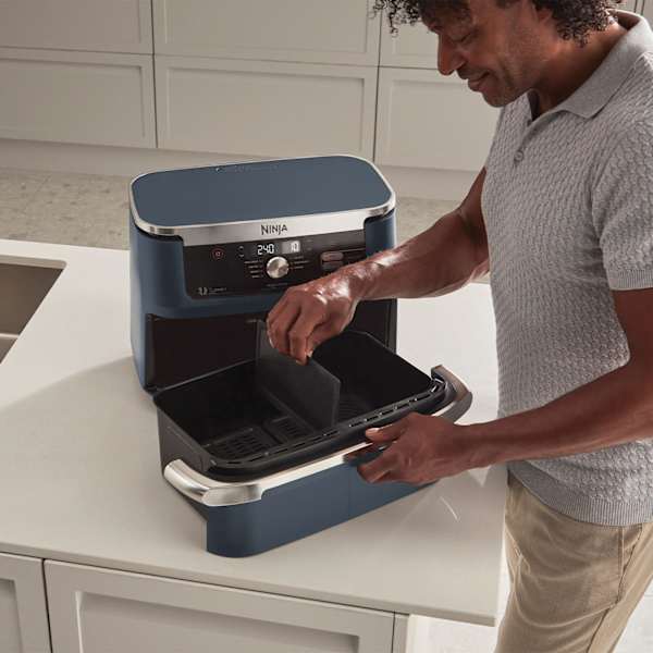 Ninja Foodi FlexDrawer Airfryer 10,4 liter Marineblauw AF500EUCYD