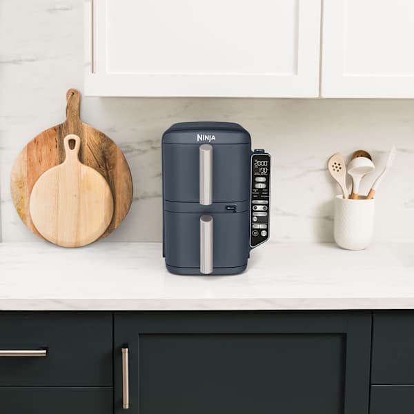 Ninja Double Stack Airfryer XXL - met 2 lades en Smart Cook 9,5L - Marineblauw - SL451EU