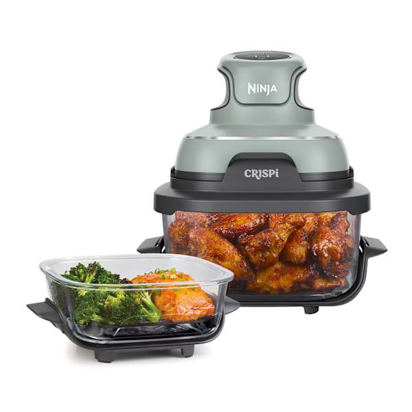 Ninja CRISPi 4-in-1 Airfryer met glazen vershoudschalen - Groen - FN101EUSG