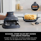 Ninja CRISPi 4-in-1 Airfryer met glazen vershoudschalen - Antraciet - FN101EUGY