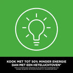 Ninja CRISPi 4-in-1 Airfryer met glazen vershoudschalen - Antraciet - FN101EUGY