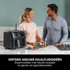 Ninja Foodi Dual Zone Airfryer met 2 lades en 4 functies - 7.6L - AF200EU