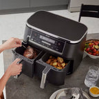 Ninja Foodi MAX Dual Zone Air Fryer with Smart Cook System AF451EU