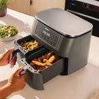 Ninja Dual Zone Airfryer met 2 lades en 6 functies - 7.6L - DZ300EU