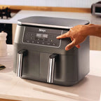 Ninja Dual Zone Airfryer met 2 lades en 6 functies - 7.6L - DZ300EU
