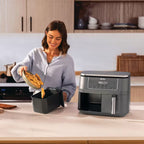 Ninja Dual Zone Airfryer met 2 lades en 6 functies - 7.6L - DZ300EU