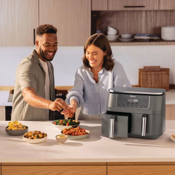 Ninja Dual Zone Airfryer met 2 lades en 6 functies - 7.6L - DZ300EU