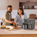 Ninja Dual Zone Airfryer met 2 lades en 6 functies - 7.6L - DZ300EU