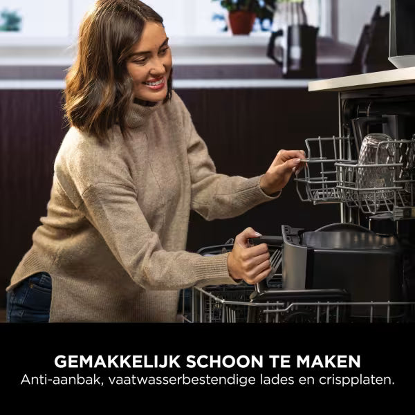 Ninja Dual Zone Airfryer met 2 lades en 6 functies - 9.5L - DZ400EU