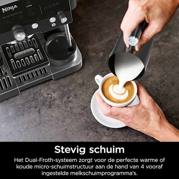 Ninja Luxe Café Premier Espresso Machine - Zwart - ES601EUBK