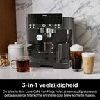 Ninja Luxe Café Premier Espresso Machine - Zwart - ES601EUBK