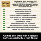 Ninja Luxe Café Premier Espresso Machine - Zwart - ES601EUBK