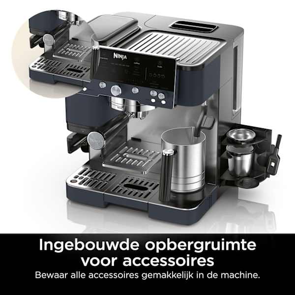 Ninja Luxe Café Premier Espresso Machine - Marineblauw - ES601EUCY