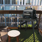 Ninja Woodfire Pro XL Electric BBQ Grill & Smoker (OG850EU) - bundel inclusief Standaard en Afdekhoes