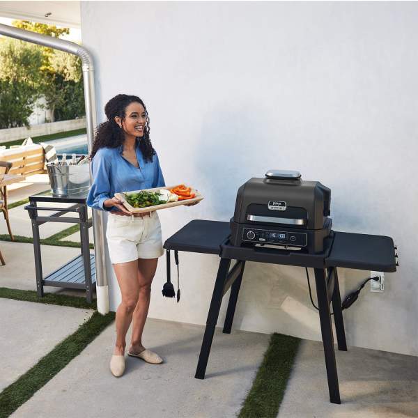Ninja Woodfire PRO XL Electric BBQ Grill & Smoker with Smart Cook System OG850EU