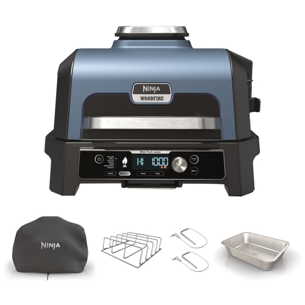 Ninja Woodfire Pro Connect XL Electric BBQ Grill & Smoker OG901EU