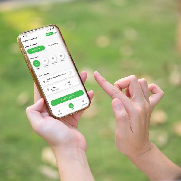 Ninja Woodfire Pro Connect XL Electric BBQ Grill & Smoker OG901EU