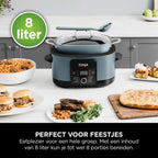 Ninja Foodi 8-in-1 PossibleCooker Digitale Slow- & Multi-cooker [MC1001EU]