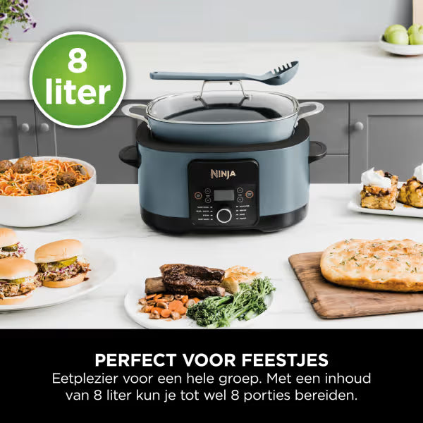 Ninja Foodi 8-in-1 PossibleCooker Digitale Slow- & Multi-cooker [MC1001EU]