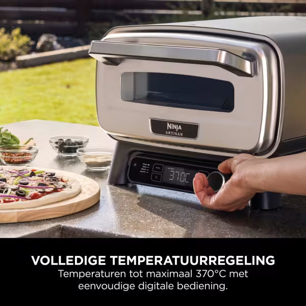 Ninja Artisan Outdoor Pizza Oven en Airfryer - MO201EU
